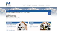 Desktop Screenshot of gwsg.de